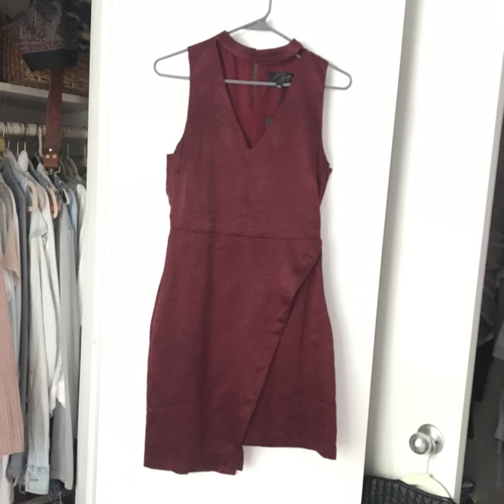 J.O.A. Asymmetric dress